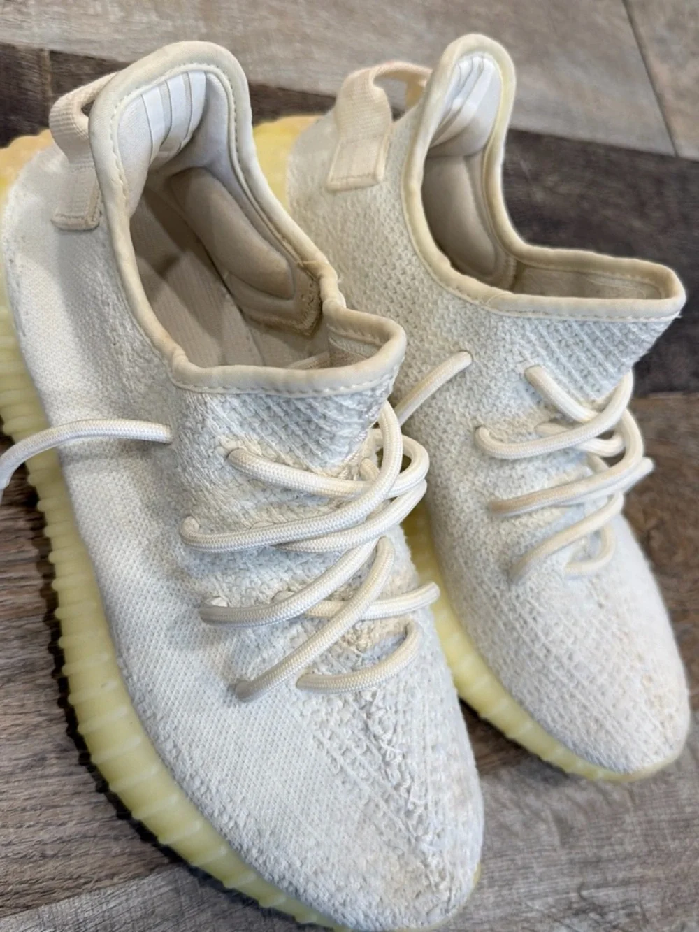 Cream Yeezys